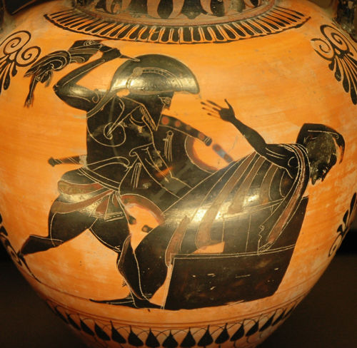 Neoptolemos, Priam, Astyanax